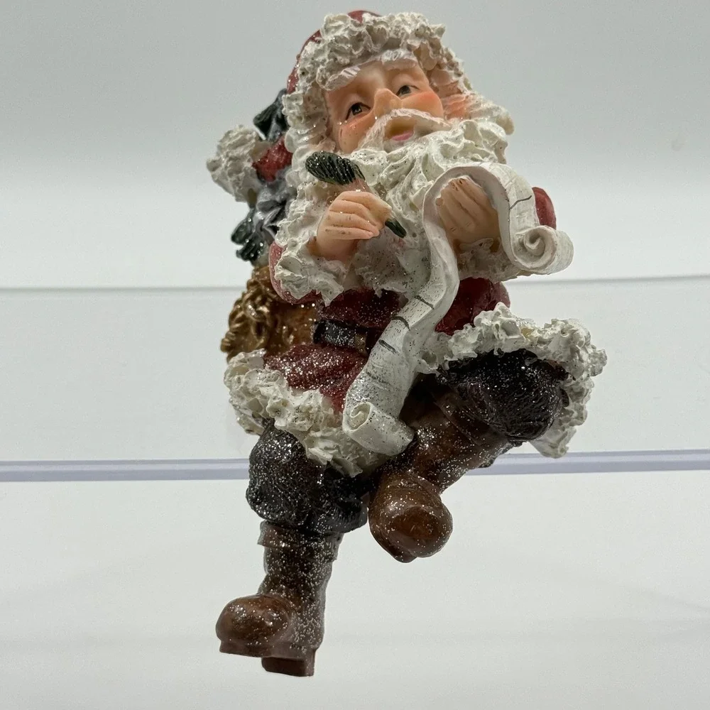 Vintage Christmas Down Home Santa Figurine Holiday Decor Festive Collectable